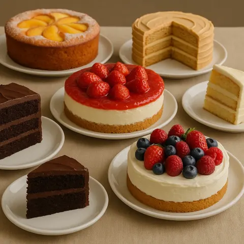 Variety of Cakes