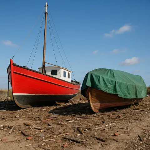 Two Docked Boats