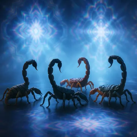 Four Varied Scorpions
