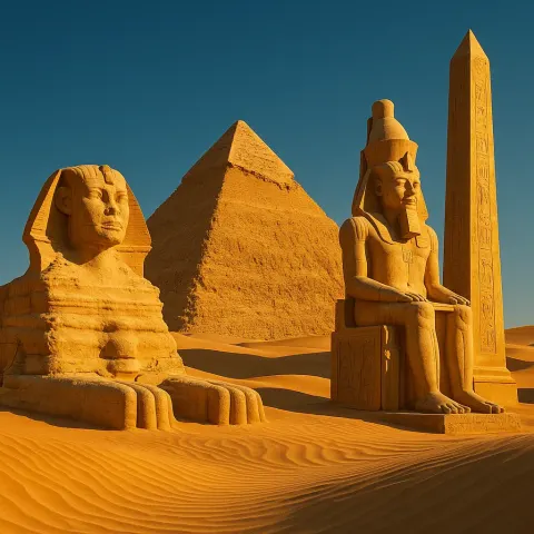 Towering and Majestic Monuments of Ancient Egypt