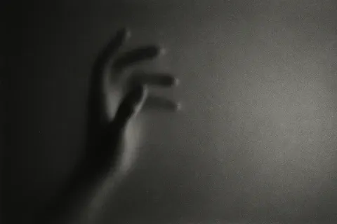 Craft a High-resolution Black-and-white Conceptual Artwork in a Fine Art