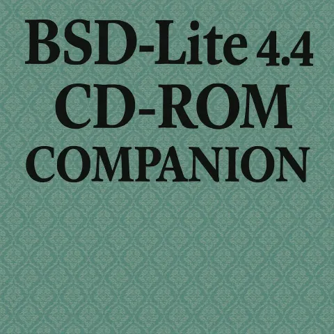 Bsd-Lite 4.4 CD-Rom Companion Cover Design Featuring Simple Text