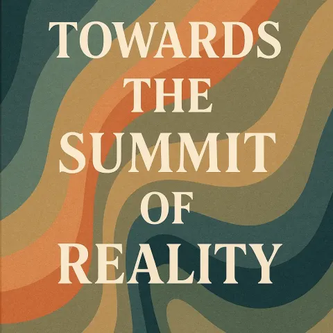 Book Cover Featuring the Title "Towards the Summit of Reality"