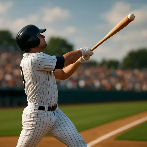 Resonating Sound of the Bat Striking the Ball Propelled It
