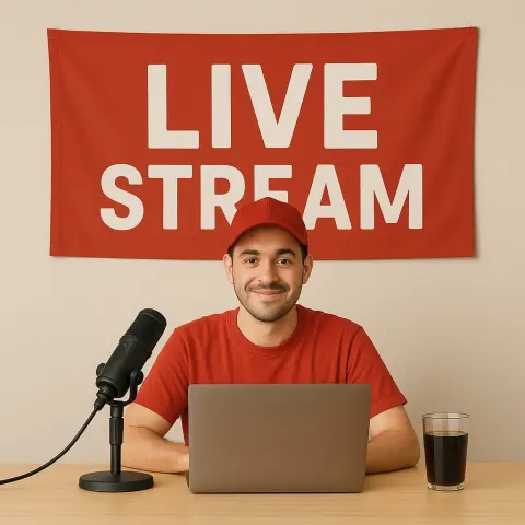 Person in a Red Shirt