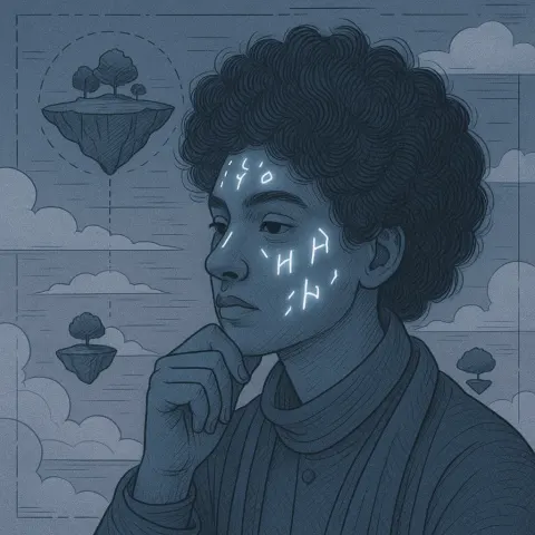 Non-binary Presenting Literature and Philosophy Author