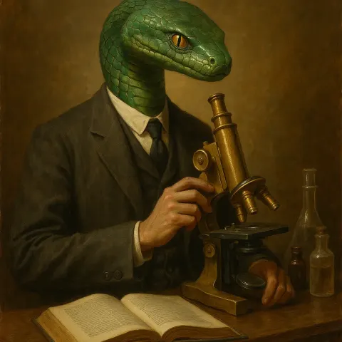 Celebrated Researcher Emerged After the Serpent's Transformation