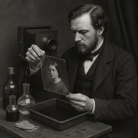 Method Early Photographers Used to Create Images by Applying Light-reactive