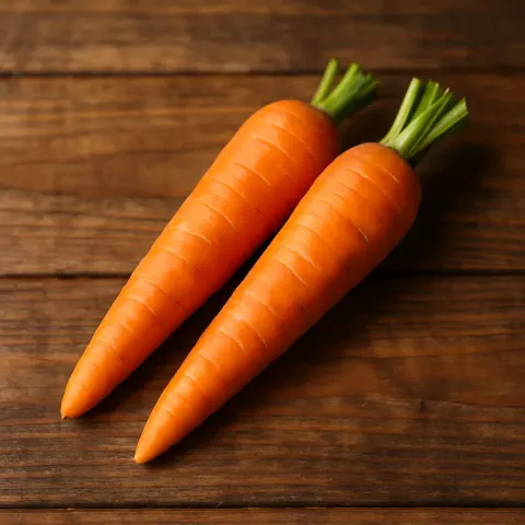 Pair of Orange Carrots