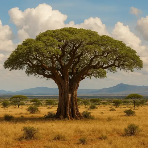 Iconic Tree Adorning the African Savannas