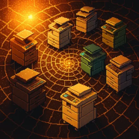 Diverse 8-bit Photocopiers
