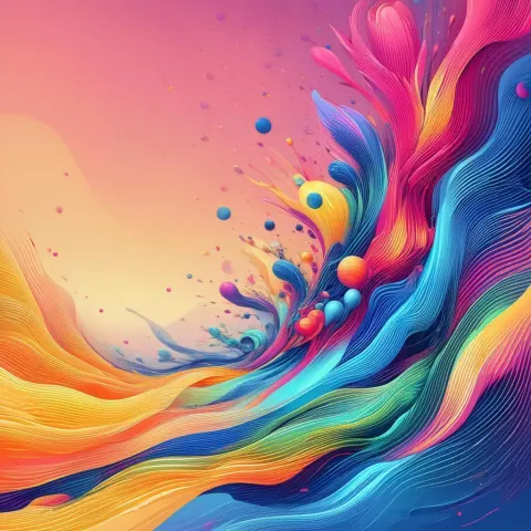 Vibrant Reaction Diffusion Patterns in Motion