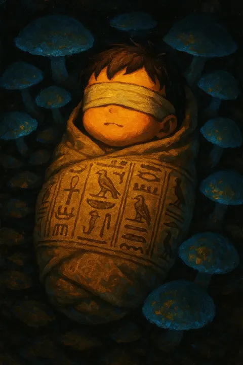 Anime-manga Style Infant