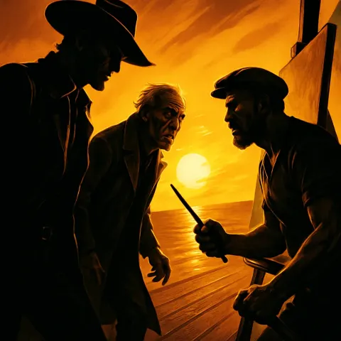 Notorious Cowboy-hatted Figure