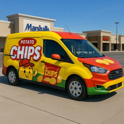 Vibrant Van Adorned