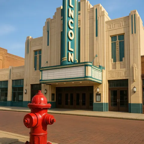 Fire Hydrant in Front of the Historic Lincoln Theatre
