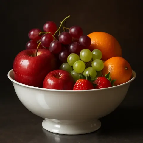 Porcelain Bowl's Gleaming