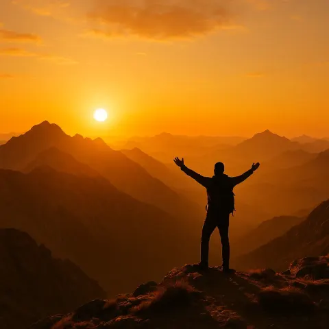 Basking in the Golden Glow of the Sunset