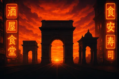 Diverse Triumphal Arches
