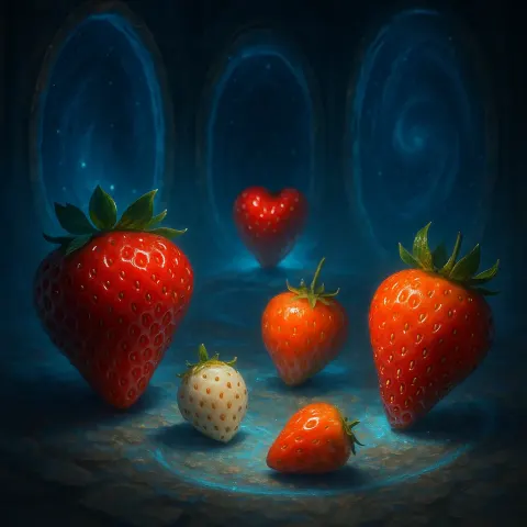 Before Shimmering Portals Hinting at Unknown Dimensions