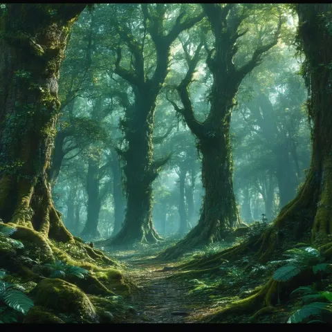 Forest Elemental in Epic CineStill Splendor