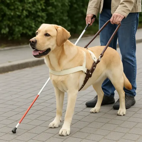 Animal Commonly Trained to Provide Assistance to People