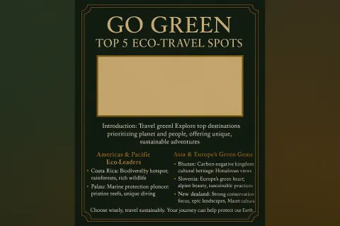 Top 5 Eco-Friendly Travel Destinations