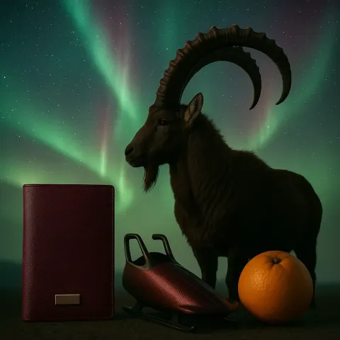 Against the Backdrop of a Vibrant Aurora Borealis