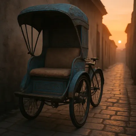 Beneath the Warm Hues of Sunrise