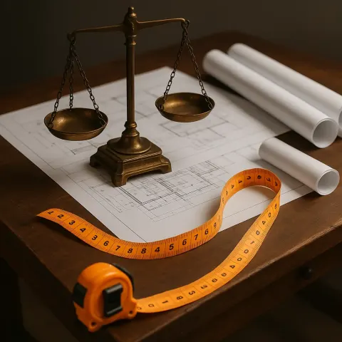 Resting Atop a Solid Wooden Drafting Table Is a Vintage