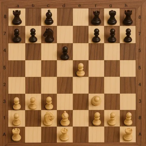 Chess Game in Progress with White to Move and Pieces