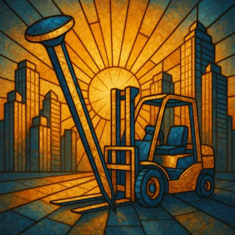 Nail and Forklift