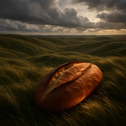 Under a Vast Cloudy Sky
