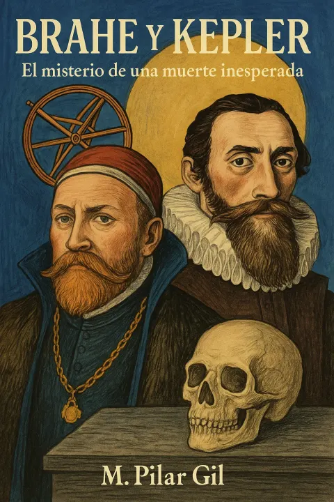 Illustrated Book Cover Depicting Historical Figures