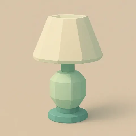 Table Lamp ## 🎨 Artistic Style