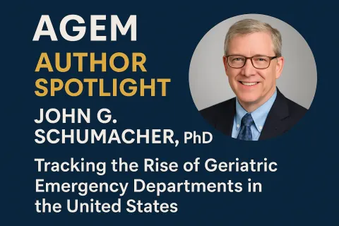 AGEM Author Spotlight Featuring John G. Schumacher