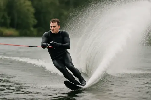 Person Wearing a Wetsuit