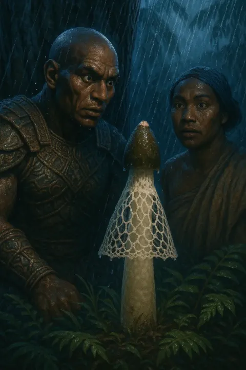 Legendary Bald Indigenous Warrior