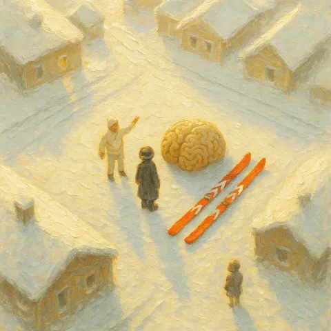 Centrally Composed Scene Unfolds