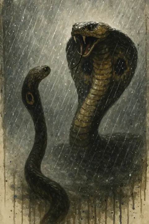 Slender-bodied Indian Cobra