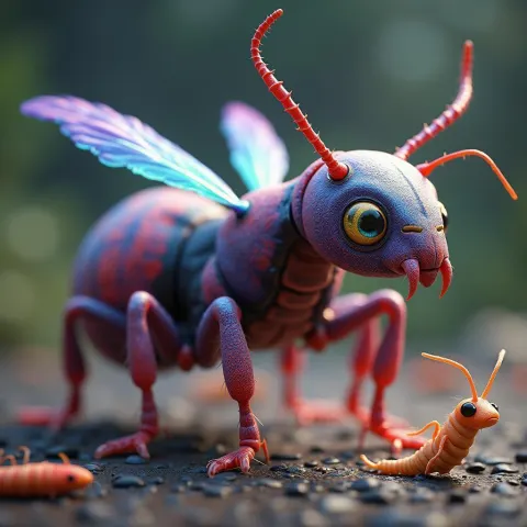 Dichroic Manga Menagerie of Tiny Creatures
