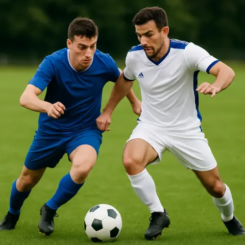Two Soccer Players