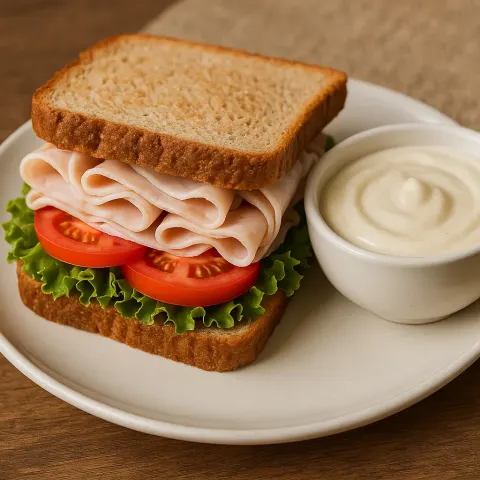Fresh Sandwich with Turkey
