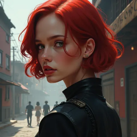 Christina Hendricks Reimagined as Westworld Anime