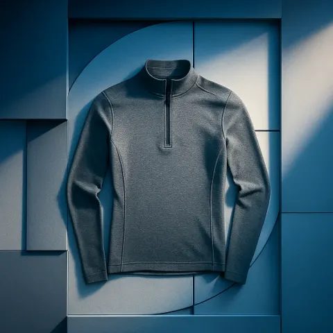 Single Heather Grey Melange Jersey