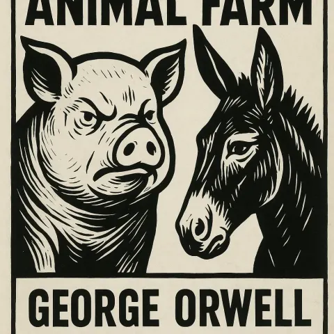 Cover of George Orwell's "Animal Farm"