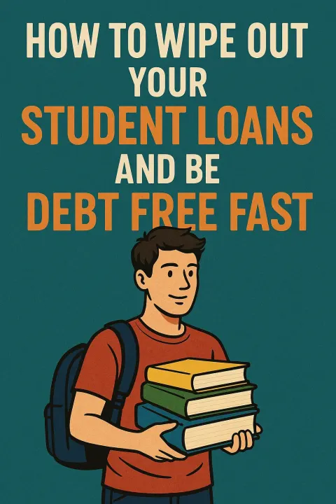 Book Cover Titled "How to Wipe Out Your Student Loans