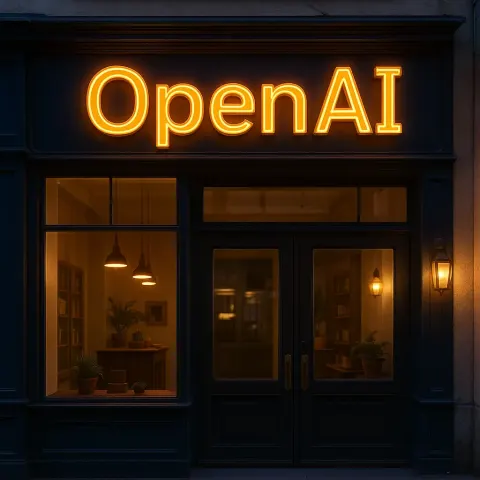 Storefront Showcases the Name "OpenAI" Prominently