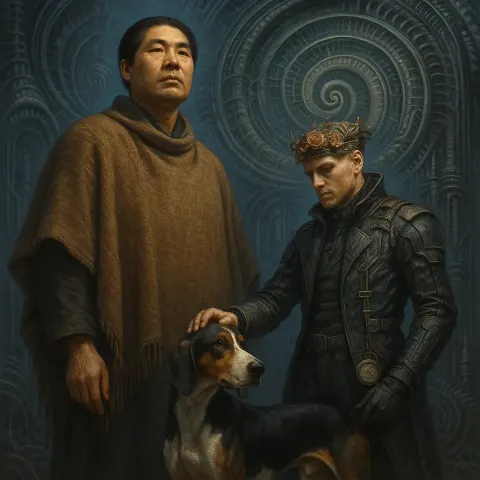 Very Tall and Imposing Author of East Asian Descent