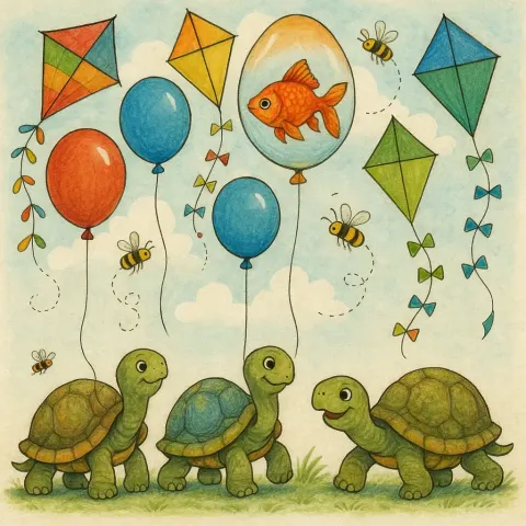 Trio of Turtles